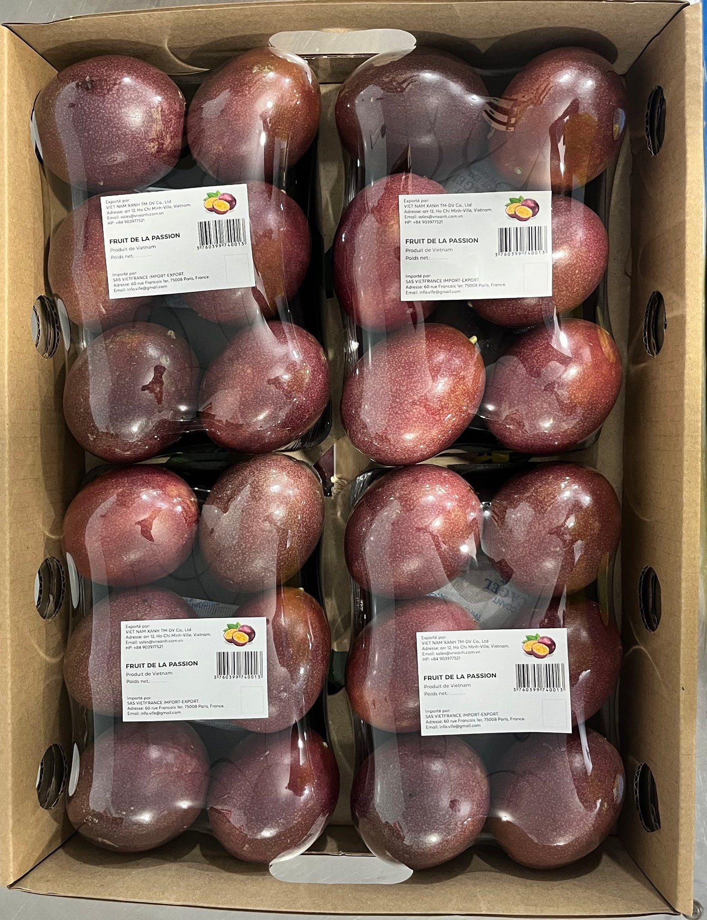 Fruit de la passion (violet) 2kg